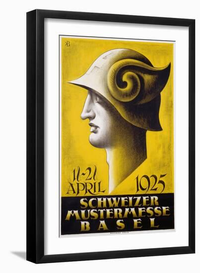 Schweizer Mustermesse Basel Poster-null-Framed Giclee Print