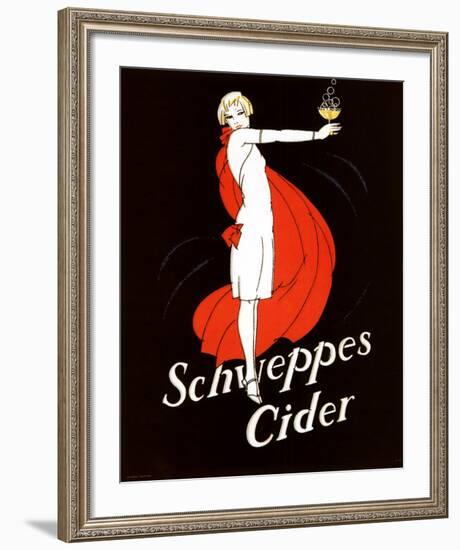 Schweppes Cider-null-Framed Art Print