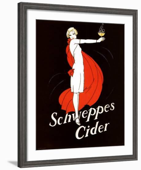 Schweppes Cider-null-Framed Art Print