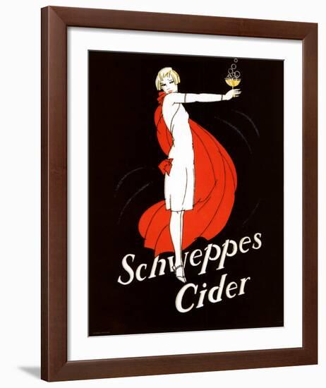 Schweppes Cider-null-Framed Art Print