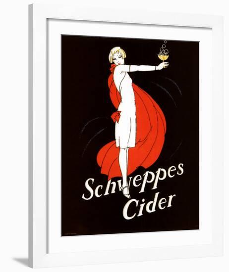 Schweppes Cider-null-Framed Art Print