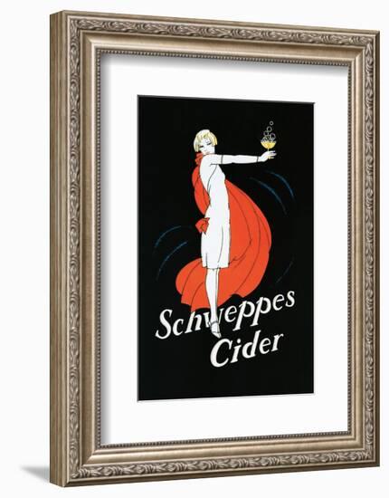 Schweppes Cider--Framed Premium Giclee Print