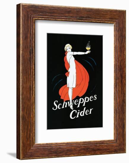 Schweppes Cider-null-Framed Premium Giclee Print