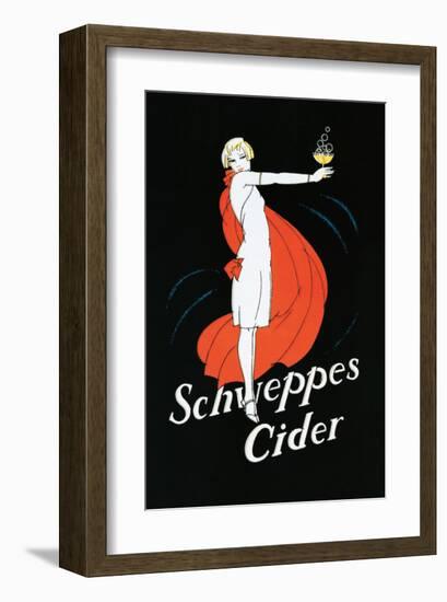 Schweppes Cider-null-Framed Premium Giclee Print