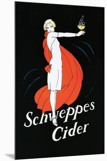 Schweppes Cider-null-Mounted Premium Giclee Print