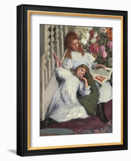 Schwestern-Elizabeth Adela Stanhope Forbes-Framed Giclee Print