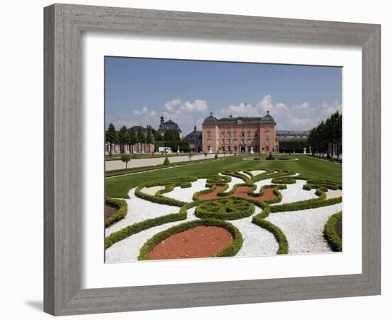 Schwetzingen Castle, Baden-Wurttemberg, Germany, Europe-Hans Peter Merten-Framed Photographic Print