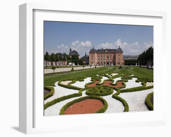 Schwetzingen Castle, Baden-Wurttemberg, Germany, Europe-Hans Peter Merten-Framed Photographic Print