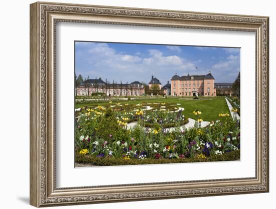 Schwetzingen Palace with Baroque Gardens, Schwetzingen, Baden-Wuerttemberg, Germany-null-Framed Art Print