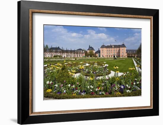 Schwetzingen Palace with Baroque Gardens, Schwetzingen, Baden-Wuerttemberg, Germany-null-Framed Art Print