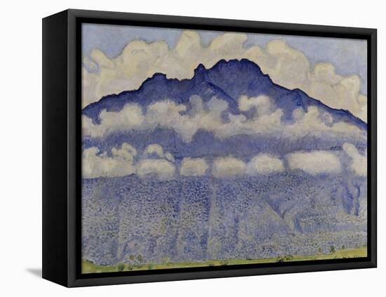 Schynige Platte, paysage de l'Oberland bernois, Suisse ou La Pointe d'Andey vue de Bonneville-Ferdinand Hodler-Framed Premier Image Canvas