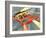 Sci Fi - Futuristic Automobile, 1958-null-Framed Giclee Print