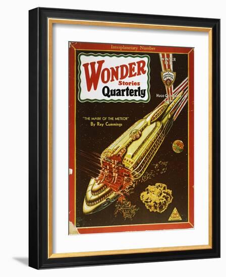 Sci-Fi Magazine Cover, 1931-Frank R. Paul-Framed Giclee Print