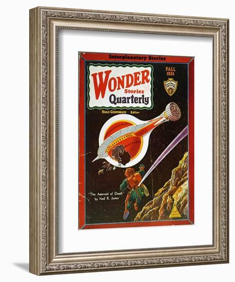 Sci-Fi Magazine Cover, 1931-Frank R. Paul-Framed Giclee Print