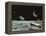 Sci Fi - Spaceships on Moon-null-Framed Premier Image Canvas