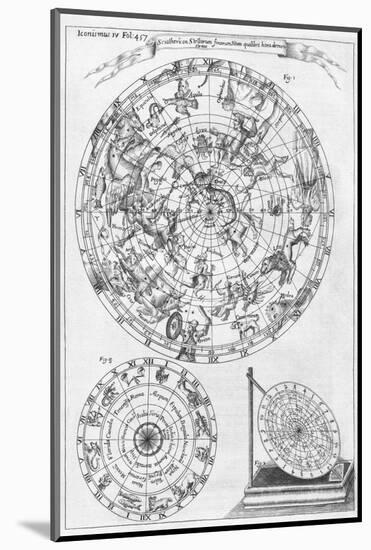 Sciathericon for Determining Time-Middle Temple Library-Mounted Photographic Print