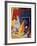 Science Fiction Cover, 1930-Frank R. Paul-Framed Giclee Print