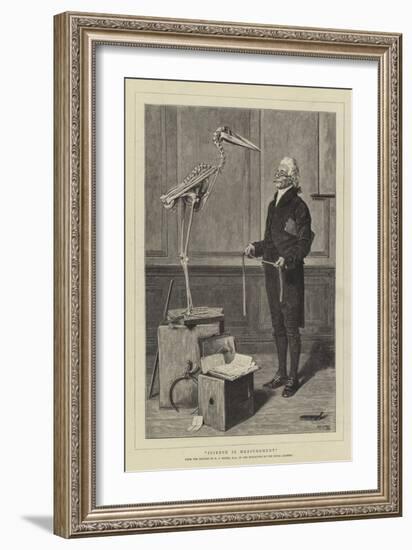 Science Is Measurement-Henry Stacey Marks-Framed Giclee Print