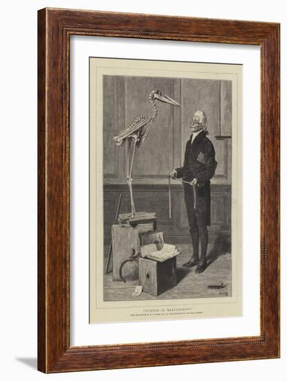 Science Is Measurement-Henry Stacey Marks-Framed Giclee Print