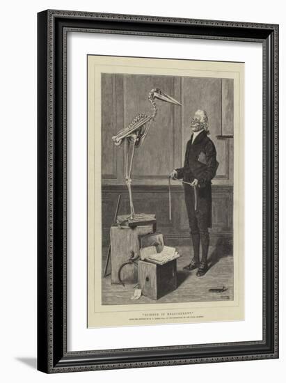 Science Is Measurement-Henry Stacey Marks-Framed Giclee Print