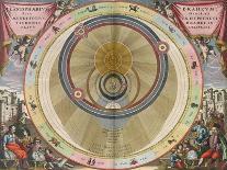 Planetary Orbits, Harmonia Macrocosmica, 1660-Science Source-Framed Giclee Print