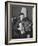 Science Student Playing the Accordian-Ed Clark-Framed Photographic Print