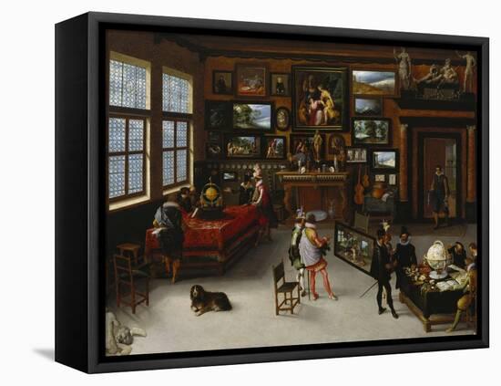 Sciences and the Arts-Adriaen van Stalbemt-Framed Premier Image Canvas