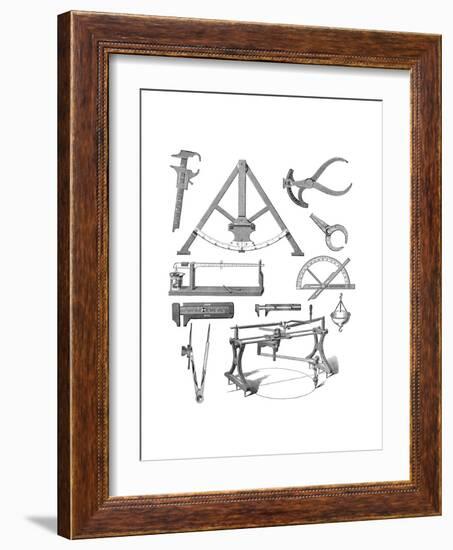 Scientific Equipment, Historical Artwork-Mehau Kulyk-Framed Giclee Print