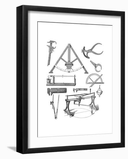 Scientific Equipment, Historical Artwork-Mehau Kulyk-Framed Giclee Print