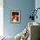 Scientist with Belljar for Making Buckyballs (C60)-Geoff Tompkinson-Framed Photographic Print displayed on a wall