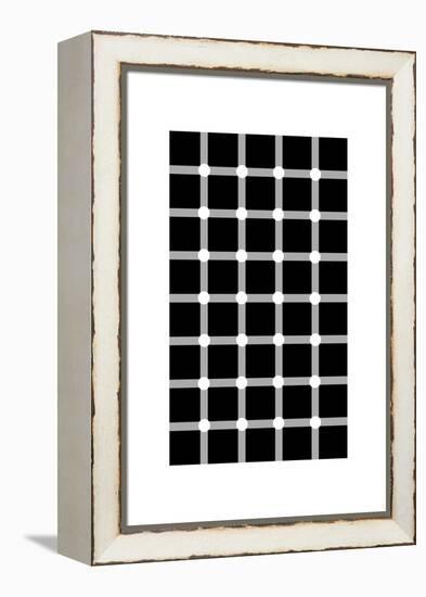 Scintillating Grid Illusion-Science Photo Library-Framed Premier Image Canvas