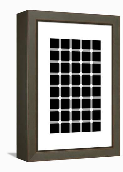 Scintillating Grid Illusion-Science Photo Library-Framed Premier Image Canvas