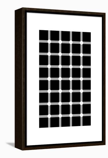 Scintillating Grid Illusion-Science Photo Library-Framed Premier Image Canvas