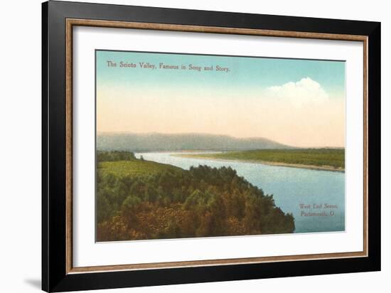 Scioto Valley, Portsmouth, Ohio-null-Framed Art Print