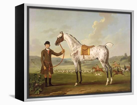 Scipio, Colonel Roche's Spotted Hunter, c.1750-Thomas Spencer-Framed Premier Image Canvas