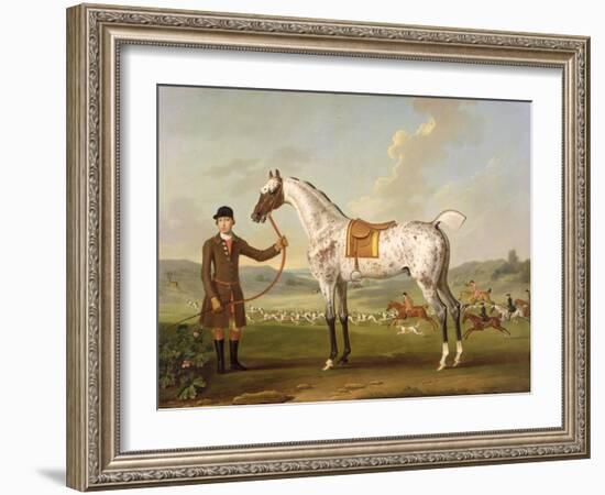 Scipio, Colonel Roche's Spotted Hunter, c.1750-Thomas Spencer-Framed Giclee Print