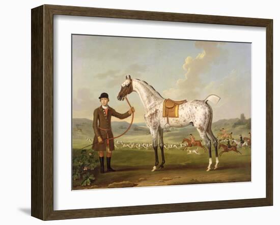 Scipio, Colonel Roche's Spotted Hunter, c.1750-Thomas Spencer-Framed Giclee Print