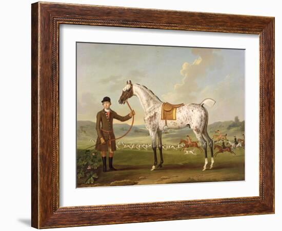 Scipio, Colonel Roche's Spotted Hunter, c.1750-Thomas Spencer-Framed Giclee Print