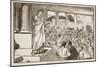 Scipio's Appeal to the People (Litho)-English-Mounted Giclee Print