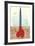 Scissors as Monument (No text)-Claes Oldenburg-Framed Collectable Print