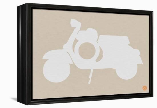 Scooter Brown Poster-NaxArt-Framed Stretched Canvas