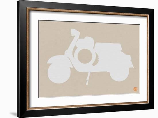 Scooter Brown Poster-NaxArt-Framed Art Print