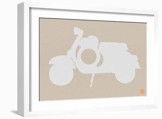 Scooter Brown Poster-NaxArt-Framed Art Print