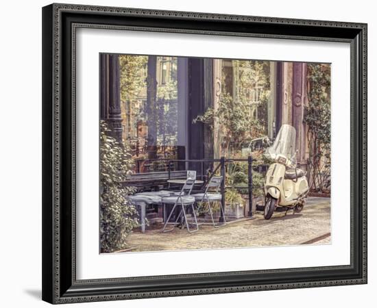 Scooter Repast-Assaf Frank-Framed Giclee Print