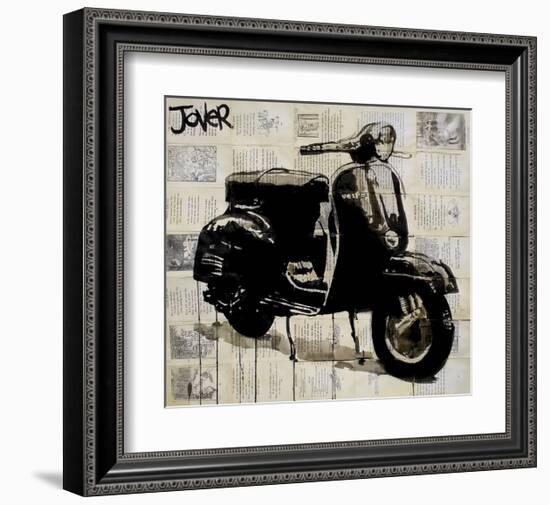 Scooter-Loui Jover-Framed Art Print