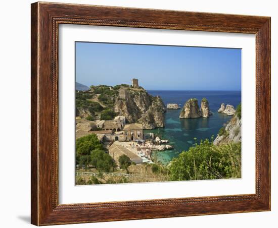 Scopello, Sicily, Italy-Katja Kreder-Framed Photographic Print