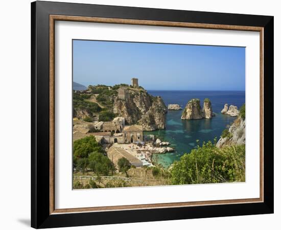 Scopello, Sicily, Italy-Katja Kreder-Framed Photographic Print