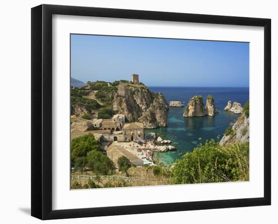 Scopello, Sicily, Italy-Katja Kreder-Framed Photographic Print