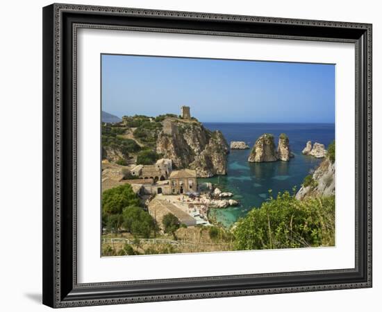 Scopello, Sicily, Italy-Katja Kreder-Framed Photographic Print