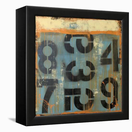 Score Card-Erin Ashley-Framed Stretched Canvas